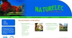 Desktop Screenshot of naturelec.fr