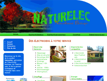 Tablet Screenshot of naturelec.fr